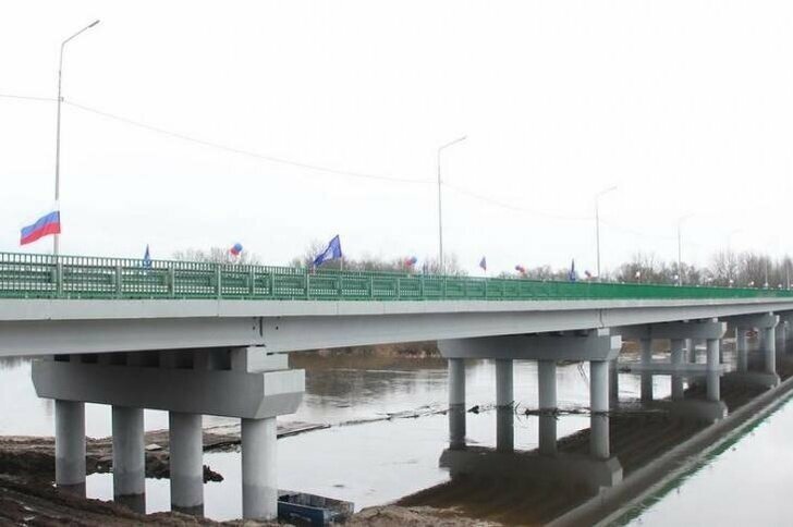 В Брянской области открыт Гостиловский автомобильный мост через Десну