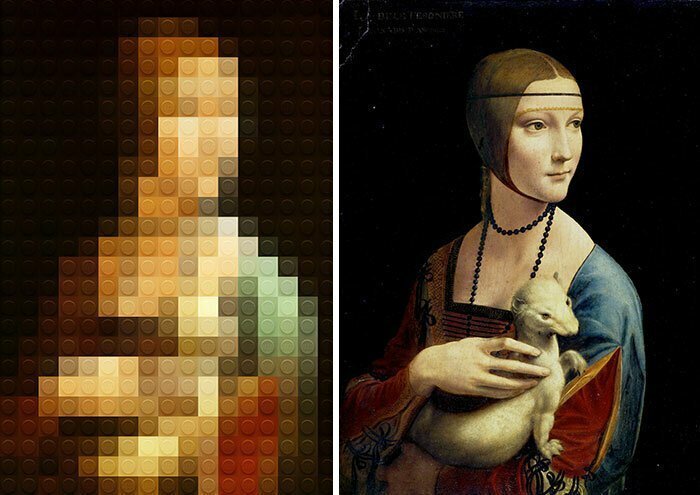 14. "Дама с горностаем", Леонардо да Винчи