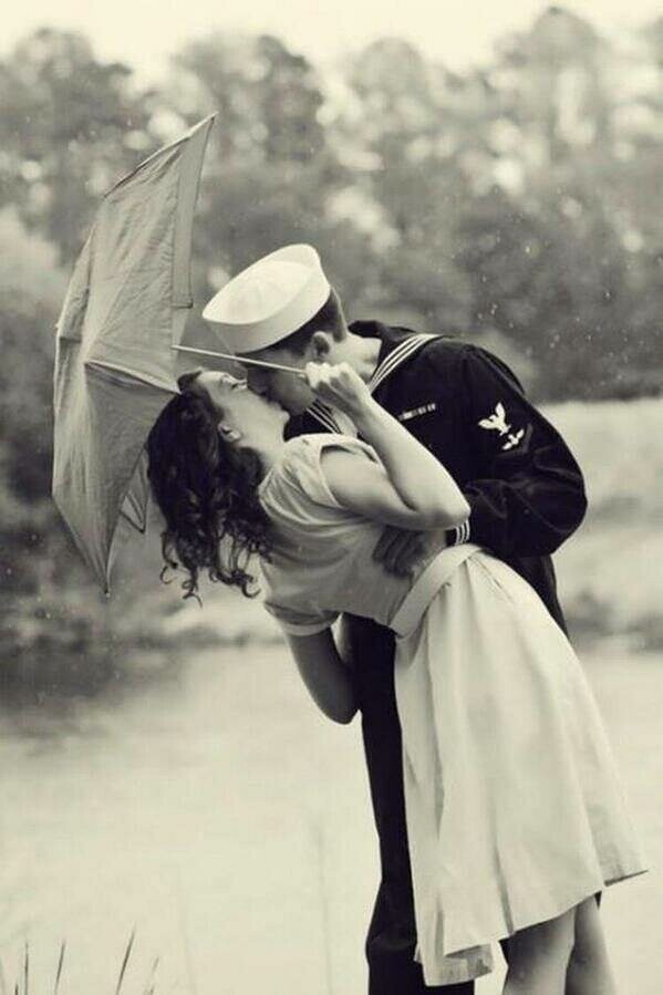 Поцелуй моряка, 1950-е 