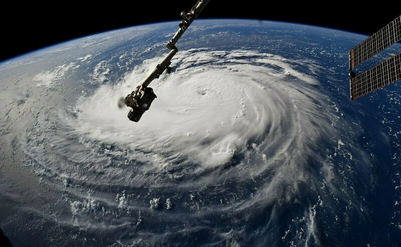 Как выглядят разрушительные ураганы: снимки из космоса