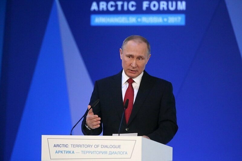 Самые сильные моменты с участием Путина на Арктическом форуме + реакция на них в соцсетях