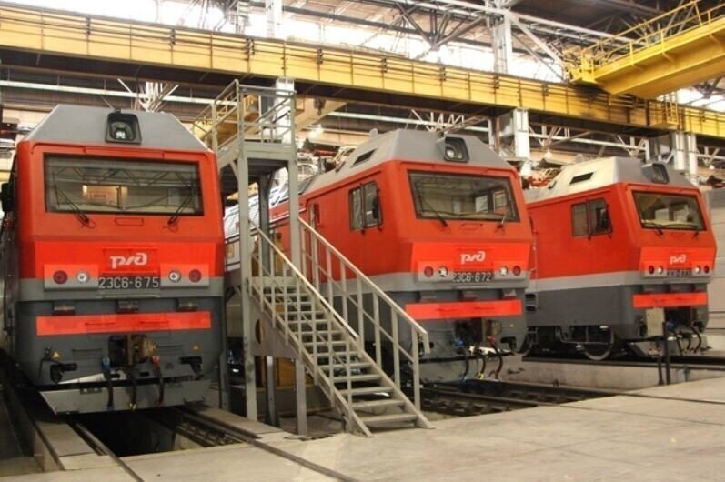 Уральские локомотивы установили рекорд по выпуску электровозов 2ЭС6