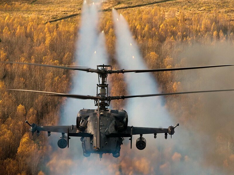 Шесть вертолетов Ка-52 «Аллигатор» получили ВКС с начала года