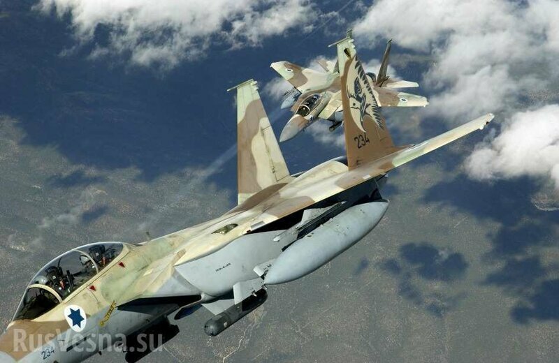 ВВС ЦАХАЛа нанесли удар по объектам в районе Хамы !!!