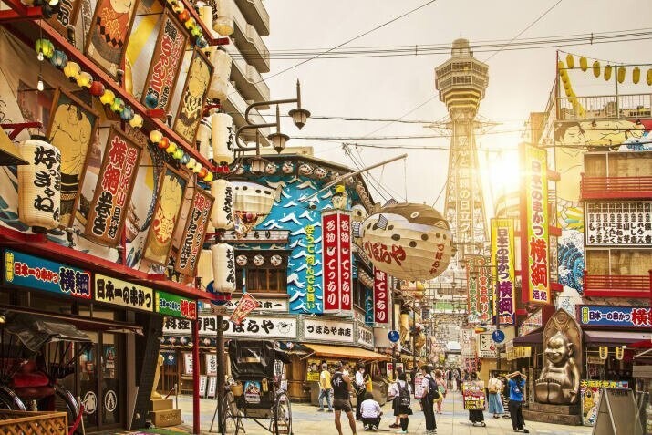 4. Осака, Япония: многолюдные рынки и недорогие вкусности