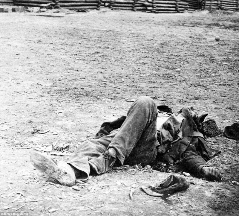 Ужасающие фотографии жертв самой кровопролитной войны в истории США