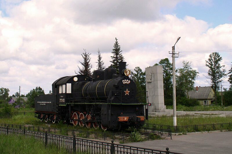 Железнодорожные артефакты: памятники поездам