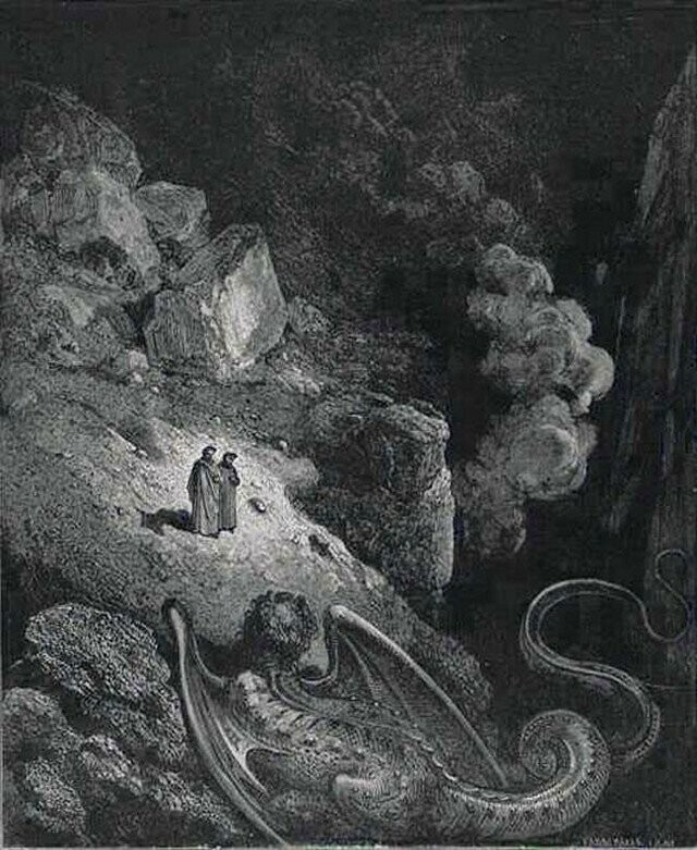 «Божественная комедия» Данте в мистических гравюрах Гюстава Доре