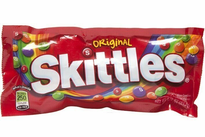Математик и блогер Эрик Фармер решил отыскать две одинаковых пачки Skittles