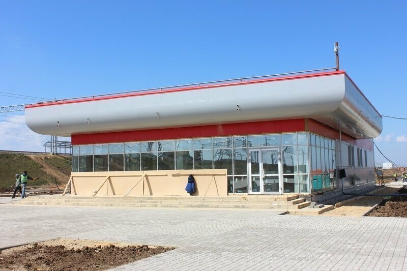 Строительство железнодорожной станции «Тамань-Пассажирская» в Краснодарском крае