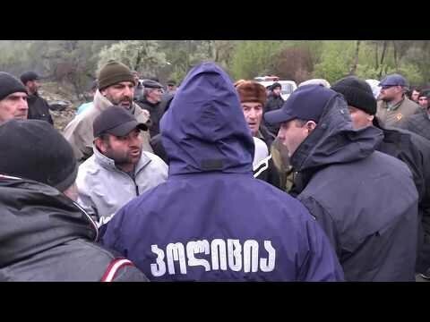 Опубликовано видео столкновений в Панкисском ущелье в Грузии 