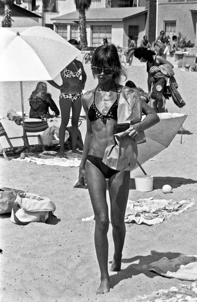 50 лет назад: один день на калифорнийском пляже