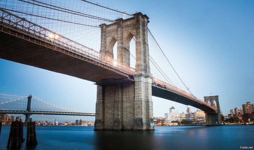 Бруклинский мост является неотъемлемой частью американской истории