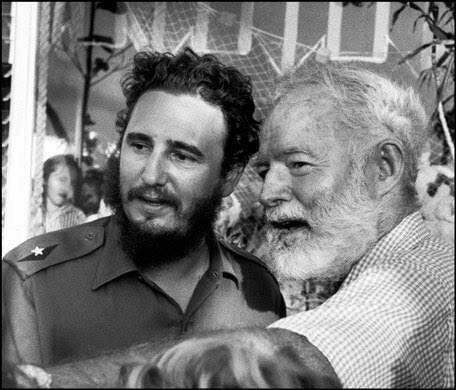 Фидель Кастро и Эрнест Хемингуэй, май 1960 г. 