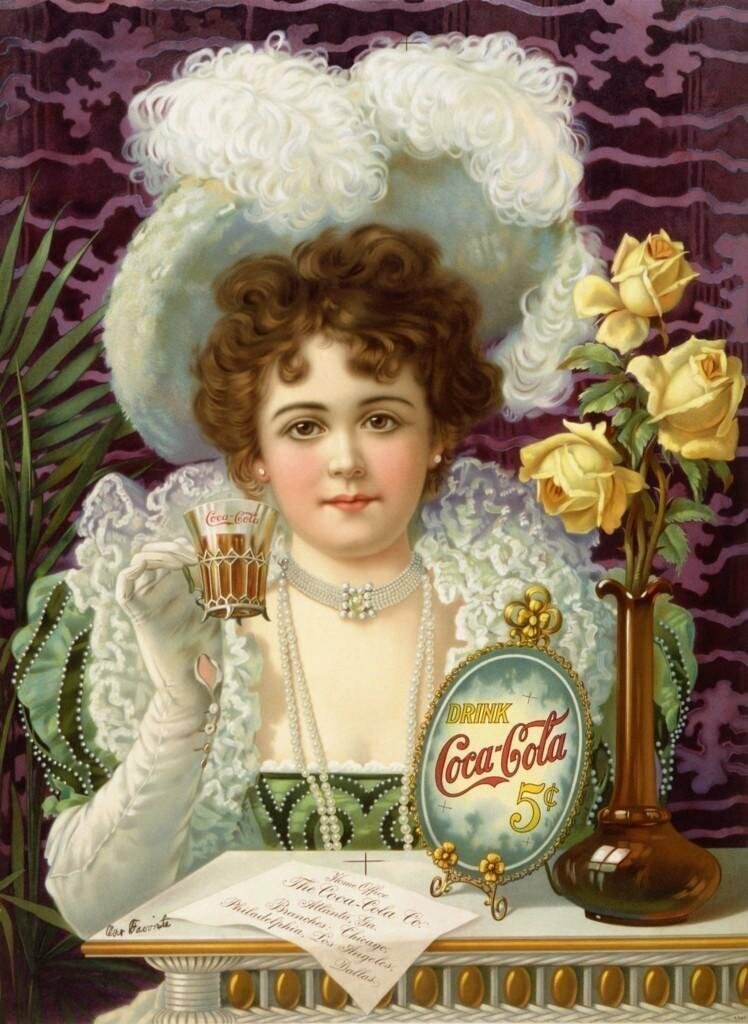 Изначально Coca-Cola задумывалась как обезболивающее средство и спасение для тех несчастных, кто пристрастился к морфию или опиуму. Напиток был смесью алкоголя, кокаина и кофеина 