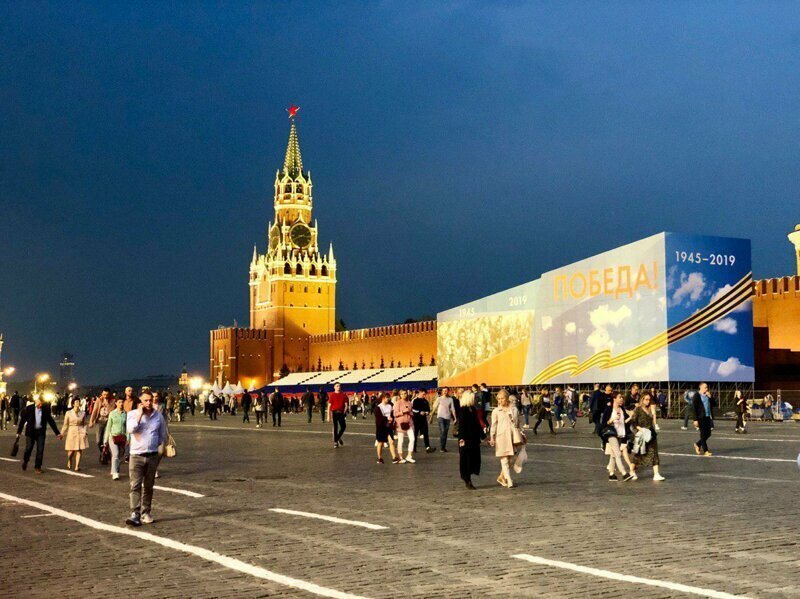 Маскировка Мавзолея 2019