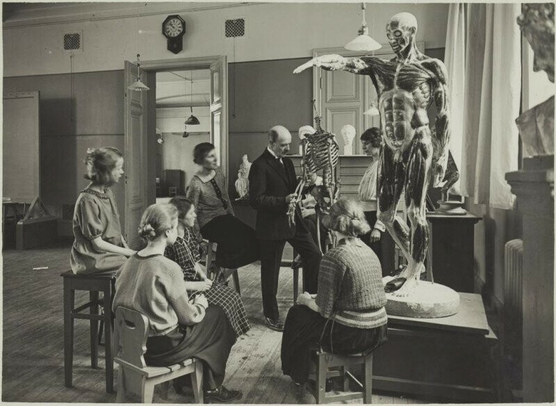 Класс анатомии, 1920-е