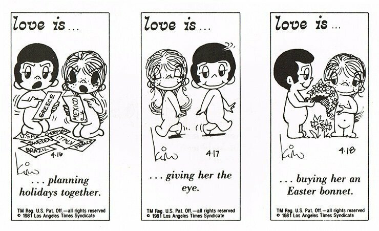 «Love is…»: история создания милых комиксов о любви