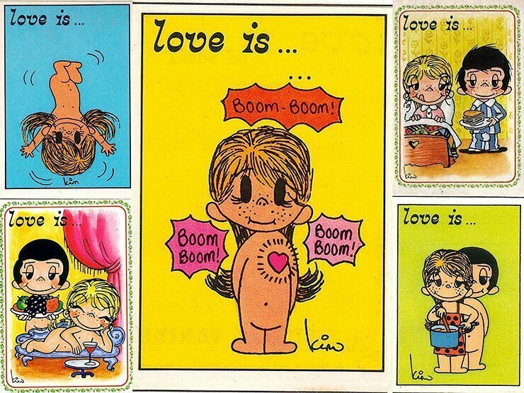 «Love is…»: история создания милых комиксов о любви