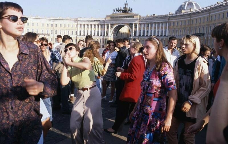 15. Танцы на Дворцовой площади, 1995 год 