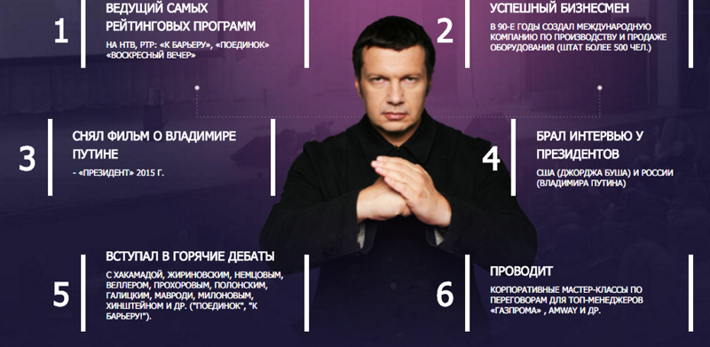 Владимир Соловьев как апогей всеобщей паники, или Почему полные залы на бизнес-тренингах — это очень