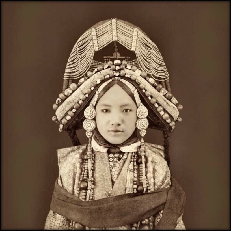 Тибетская принцесса. 1879 г.