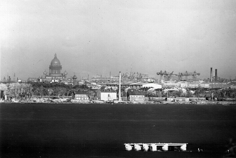 Немецкая фотосъемка Ленинграда с южных высот. 1941