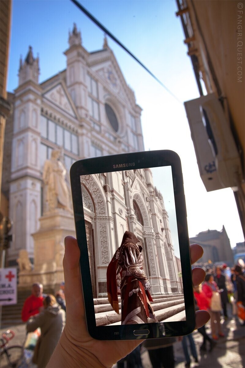 Кадр из видеоигры Assassin’s Creed. Флоренция, Италия