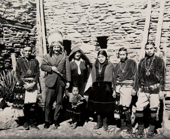 Альберт Эйнштейн в Гранд Каньоне, 1922 г.