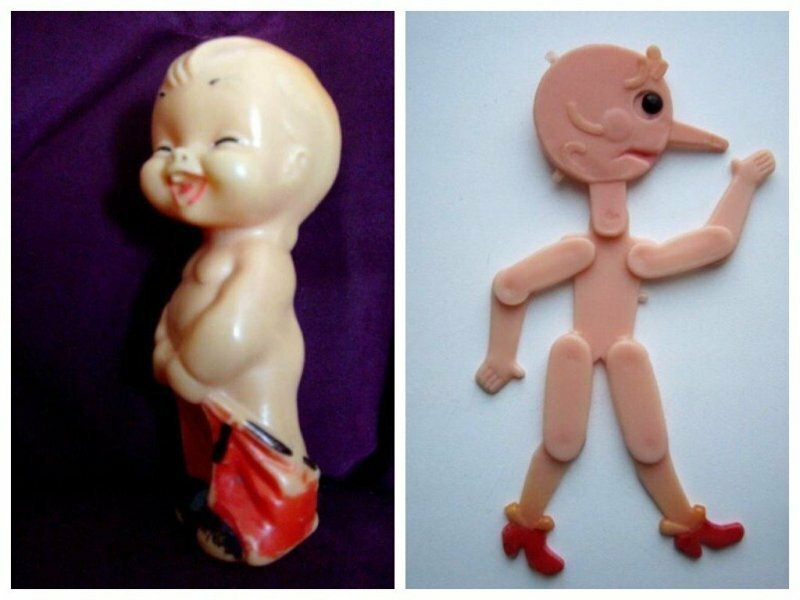 Советские игрушки, глядя на которые может стать не по себе (9 фото)
