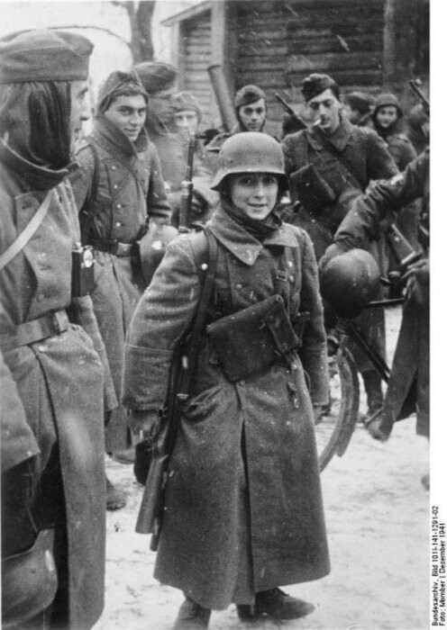 15-летний солдат из Легиона французских добровольцев. 1941 год