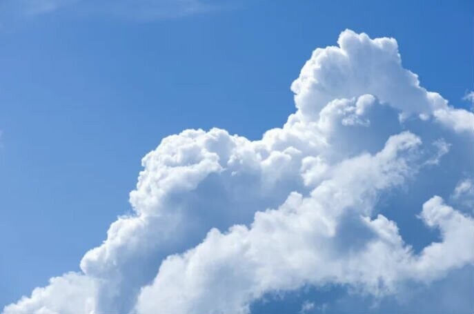 5. Кучевые облака могут весить больше одного миллиона фунтов (454 тонны)