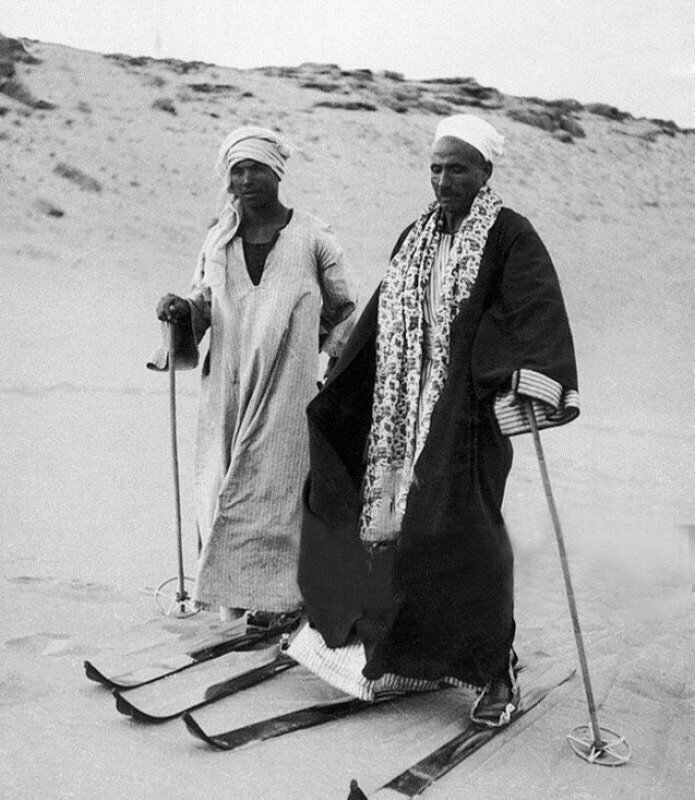 Когда очень хочется снега. Египет, 1939