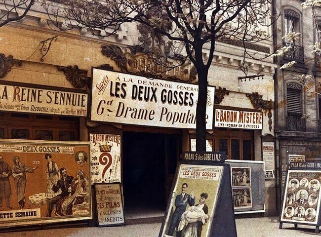 Автохромные снимки Парижа столетней давности