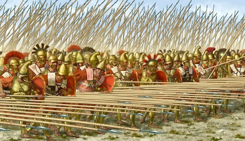 Эволюция греческой пехоты при диадохах