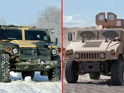 «Тигр» vs «Hummer». Кто кого?