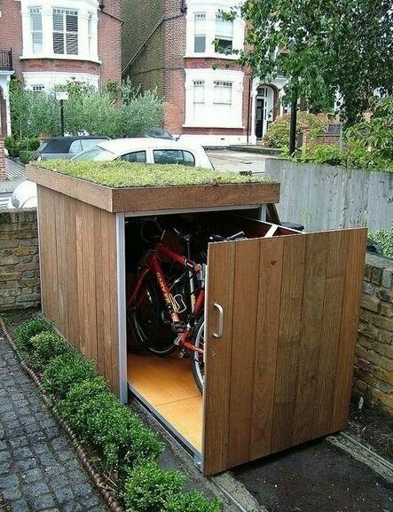 Идея хранения велосипедов