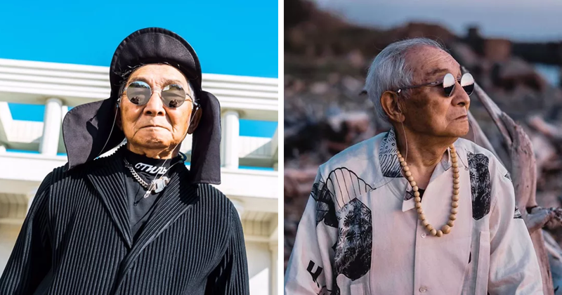 84-летний дедушка из Японии в одночасье стал звездой Instagram