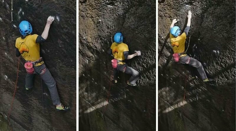 Альпинист чудом выжил после падения с 15 метровой высоты, пытаясь покорить один из самых сложных в Британии утёсов