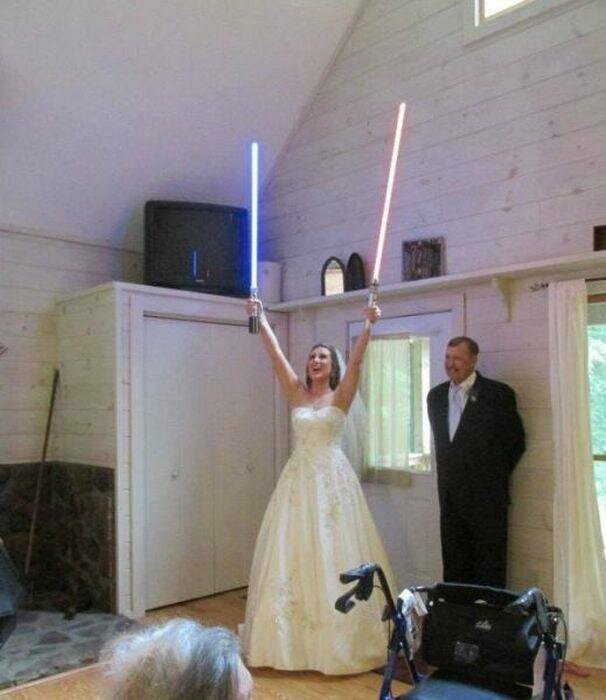 Свадьба фанатов звёздных войн