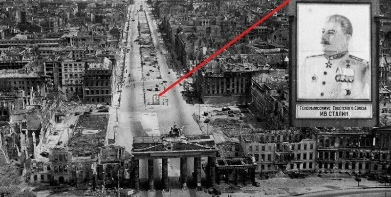 Развалинами Берлина удовлетворён! 1945