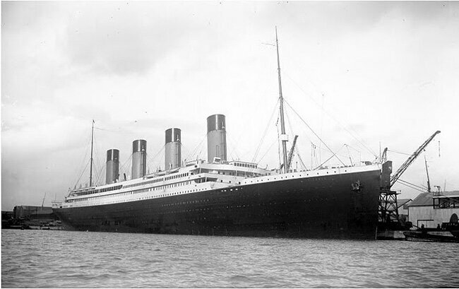 35 редких фотографий строительства "Титаника"