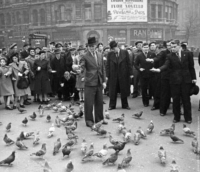 Футболисты московского «Динамо» в Лондоне, ноябрь 1945 | Фото: Иван Шагин