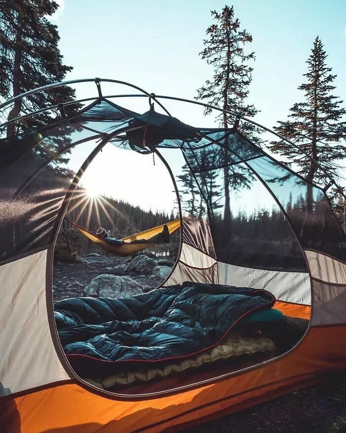 Новый тренд дикого туризма – палатки с прозрачными стенками