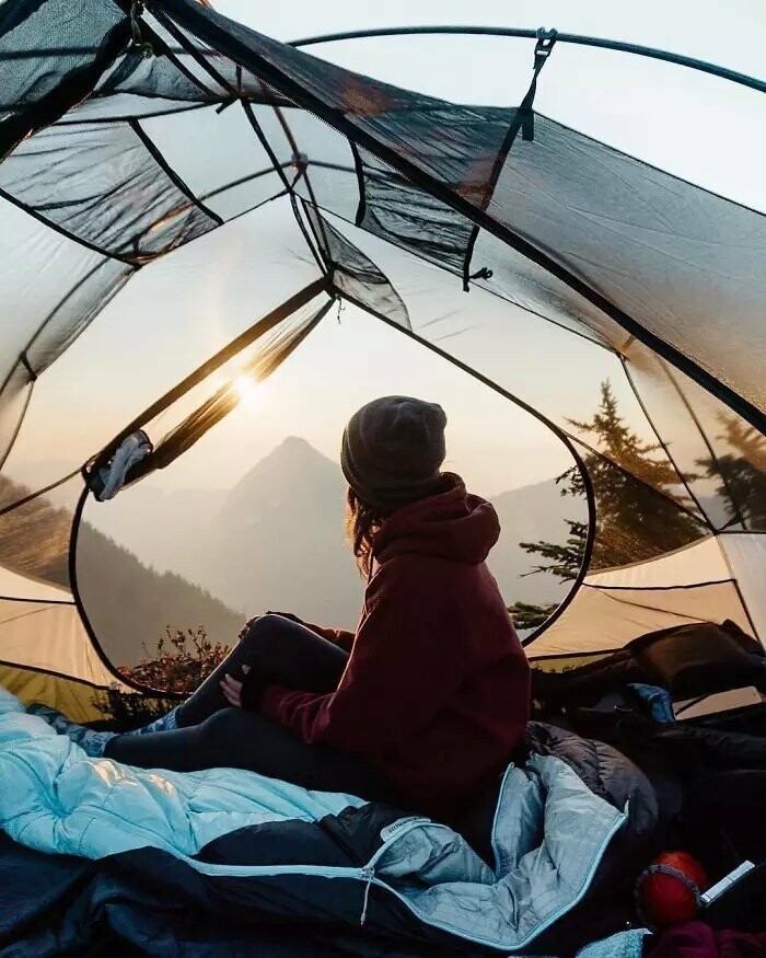 Новый тренд дикого туризма – палатки с прозрачными стенками