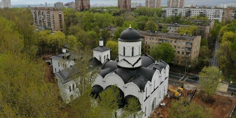 Храм Николая Чудотворца в Тушине будет сдан в эксплуатацию в июле 2019 года