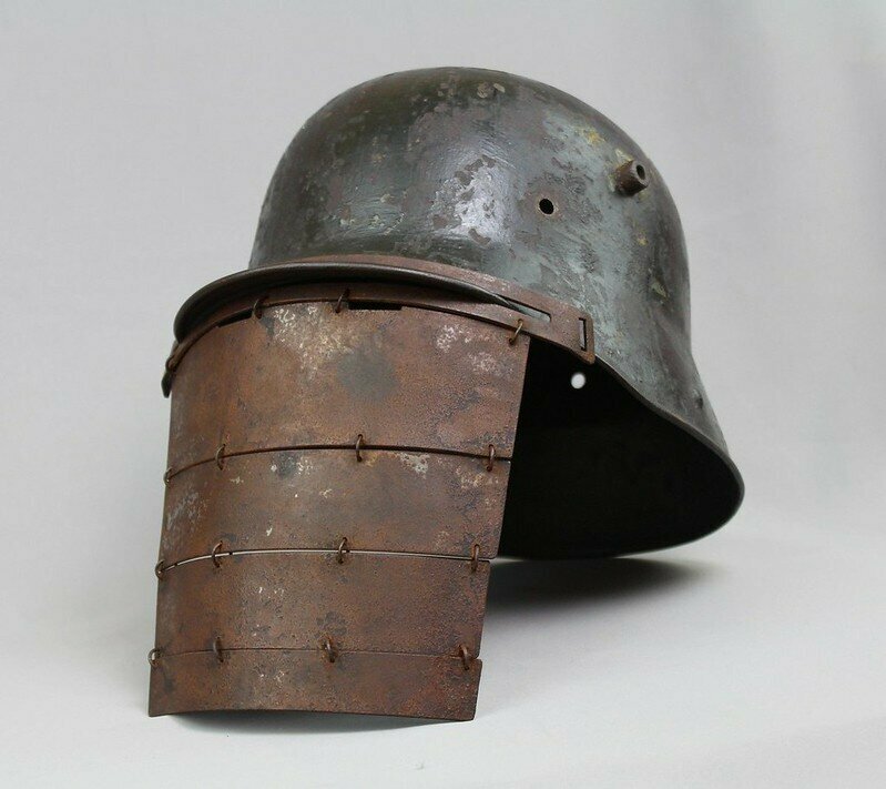 Защитные шлемы времен Первой мировой