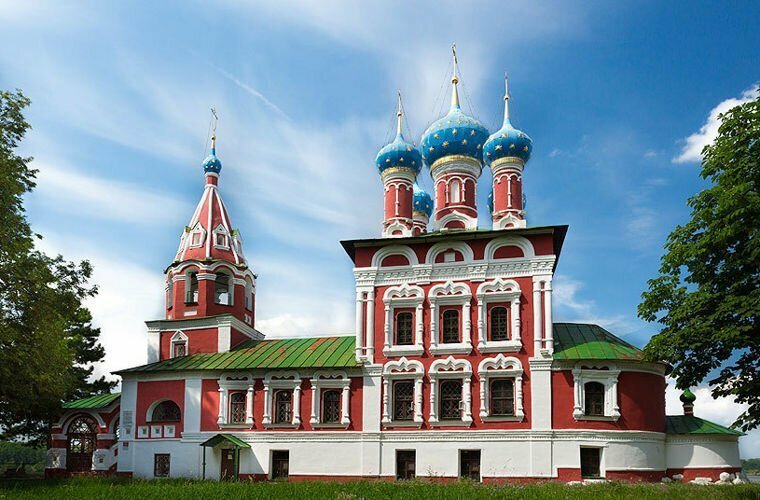 Церковь Димитрия на крови, Россия.