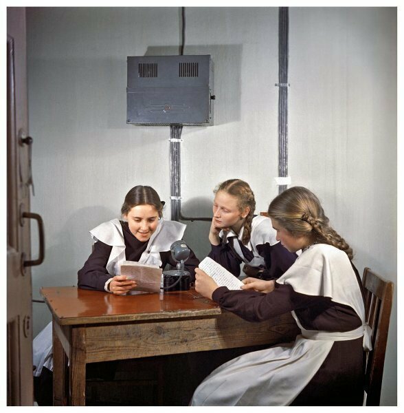 «Говорит школьный радиоузел». 1953 год 