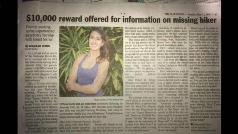 Девушка заблудилась на Гавайях и прожила две недели на воде из ручья и ягодах